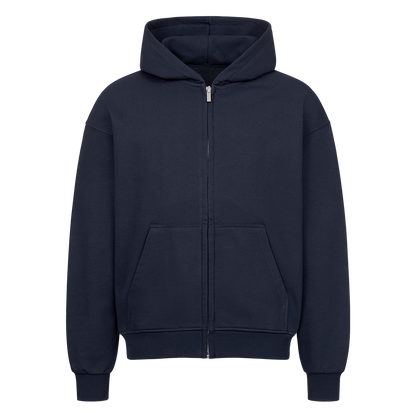 VACANCY Oversized Zipper Hoodie - Trust No One