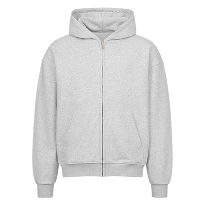 VACANCY Oversized Zipper Hoodie - Trust No One